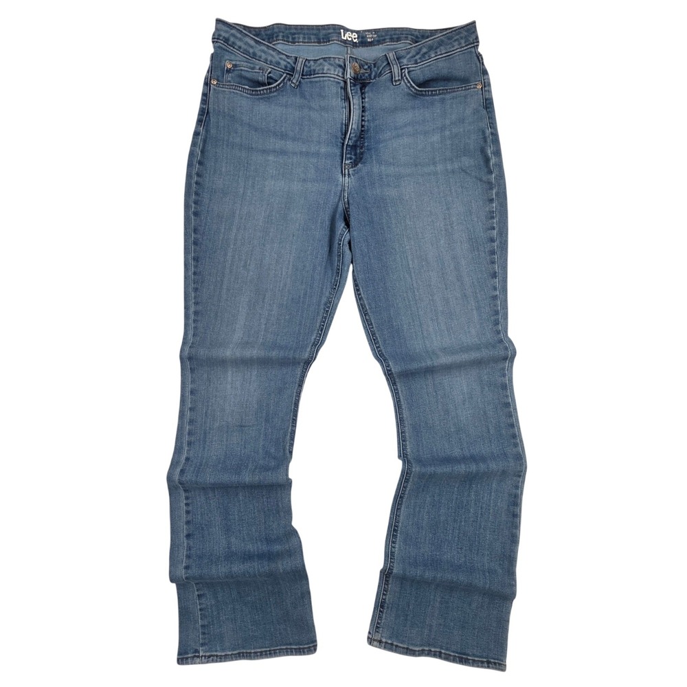 Lee Regular Fit Bootcut Jeans Medium Wash Mid Rise Denim 16L 101CMBEW5